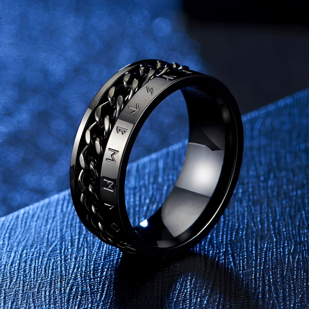 Eirik – Nordisches Wikinger-Ring in 3 Farben