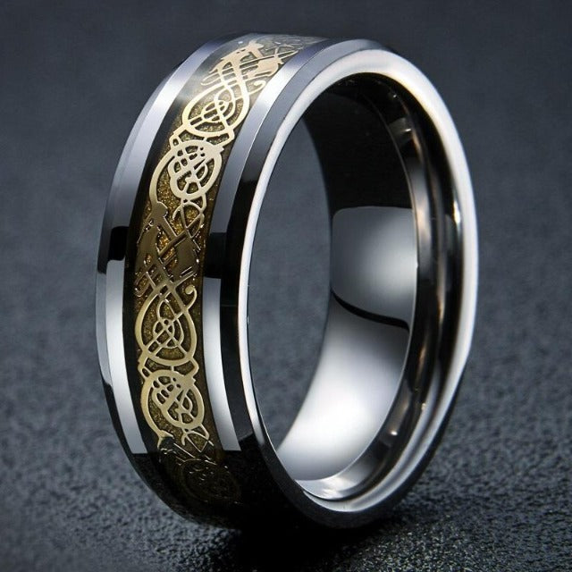 Jarl – Vikingerring mit archaischem Design