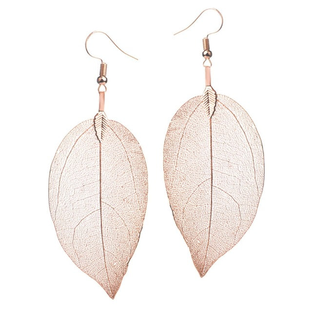 Larah – Ohrringe Blatt Stil Boho