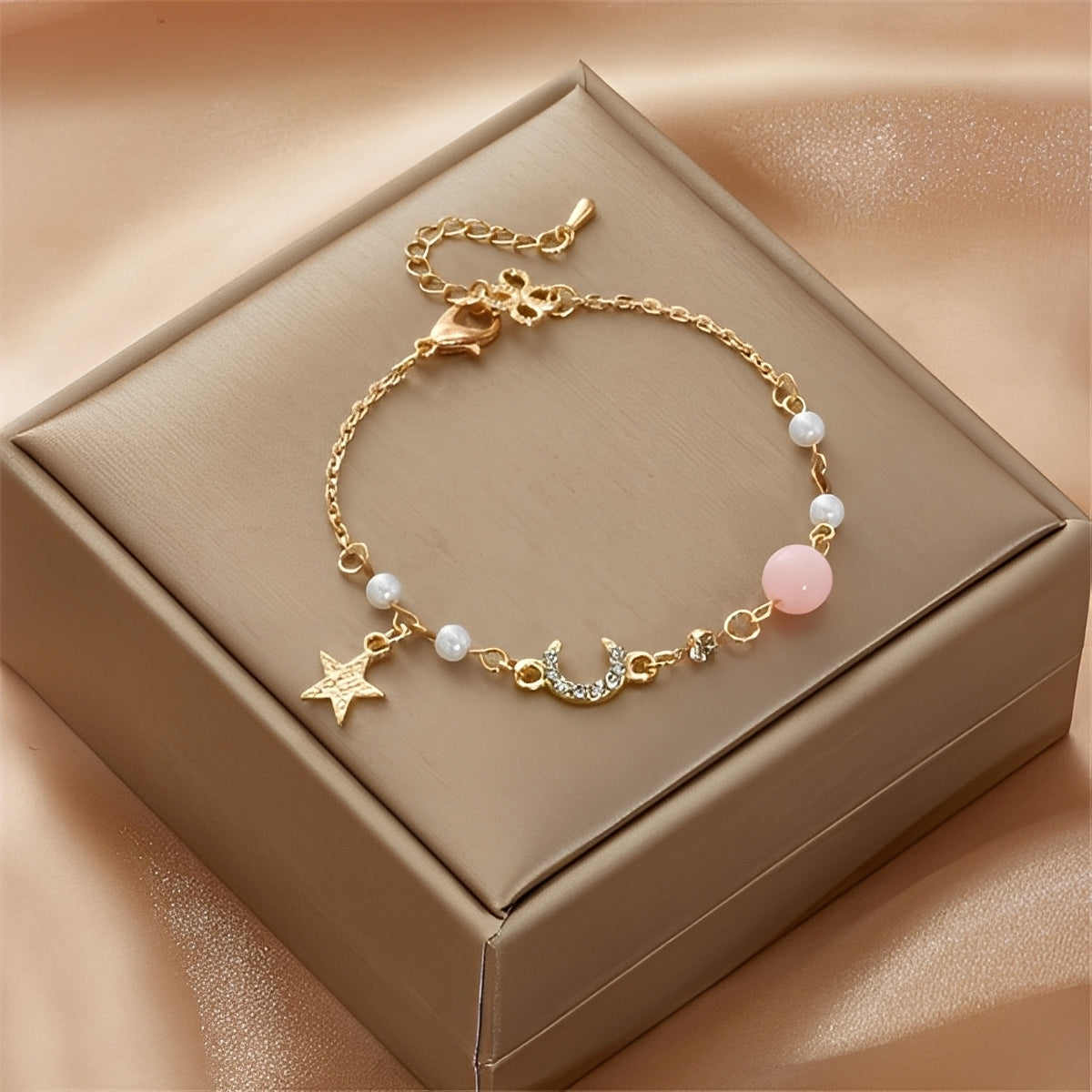 Selina – Pulsera mit Mond und Stern