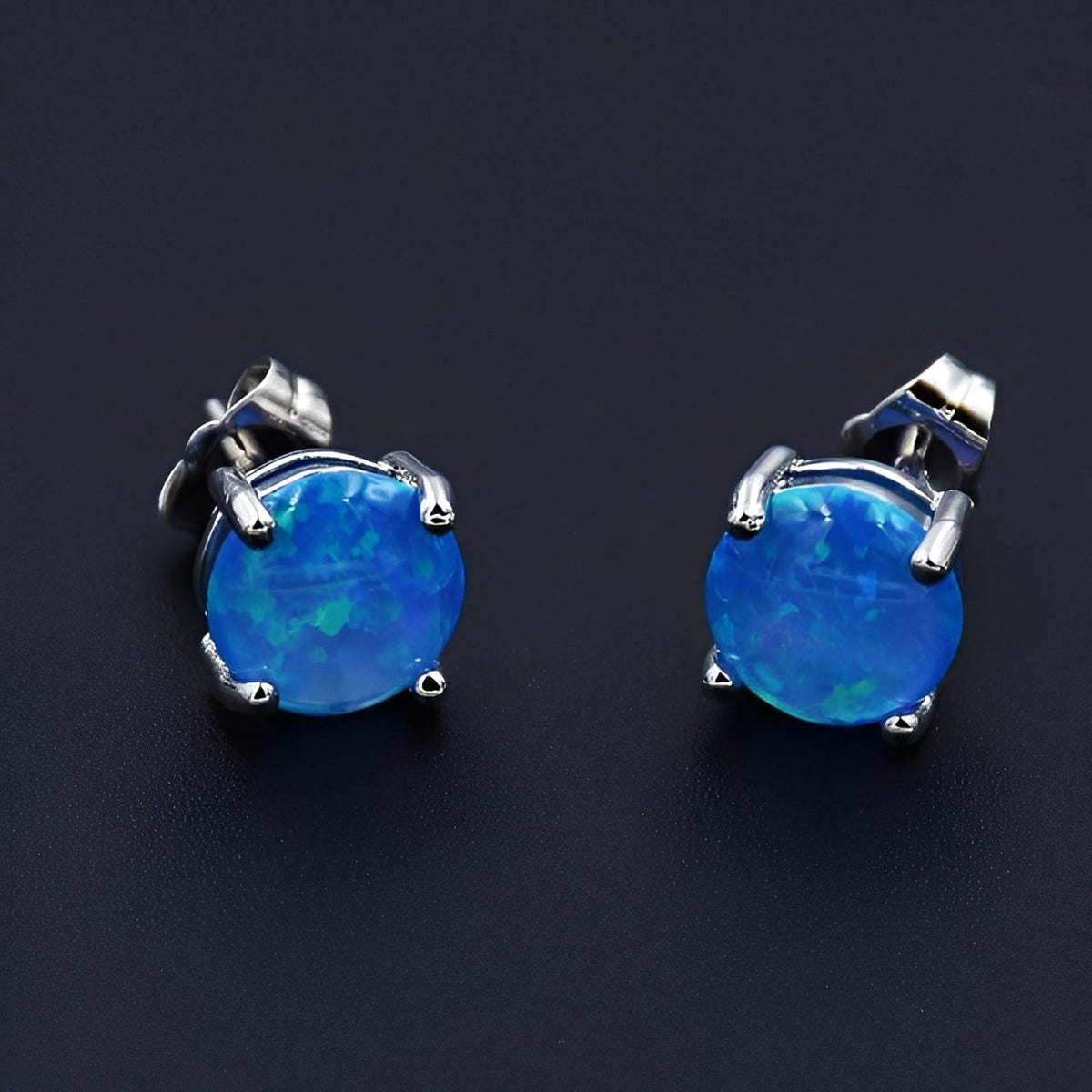 Camille – Elegante Perlenohren in Opal