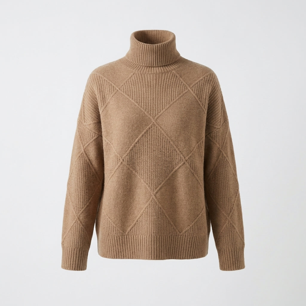 Camille - Eleganter und bequemer Rollkragenpullover