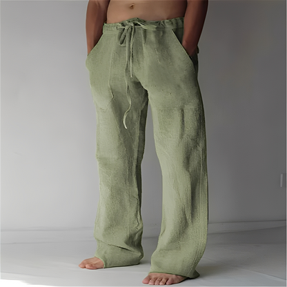 Arthur – Weite Leinenhose für Herren