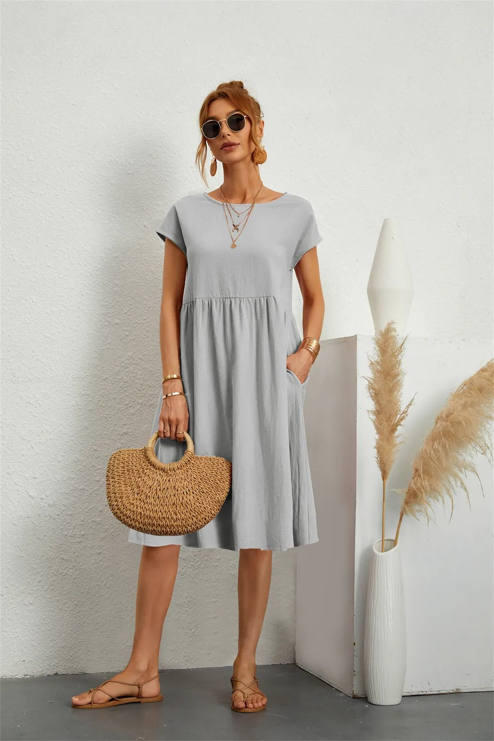 Rose - Lässiges Sommerkleid für Damen