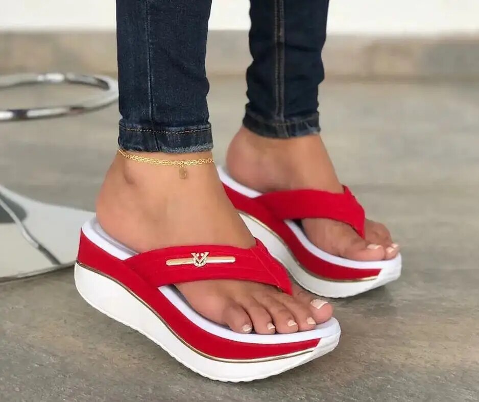Rita - Komfortable Damen-Keilsandalen