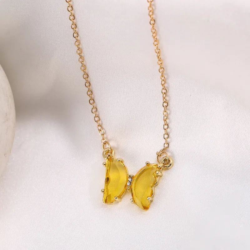 Collier von Petite Schmetterling bunt