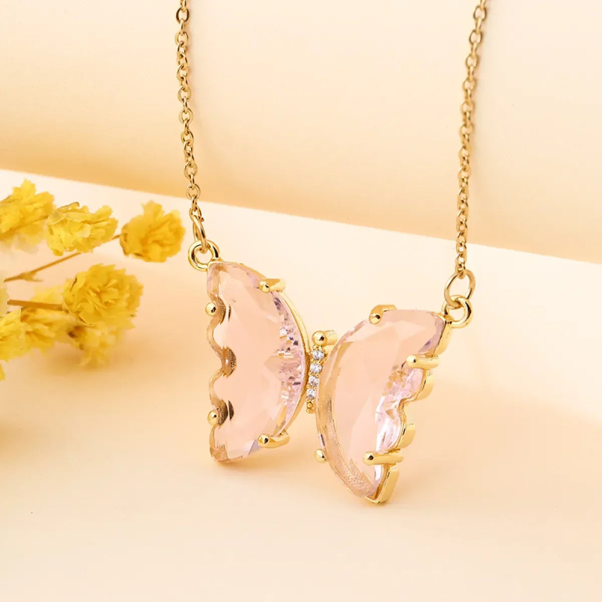 Collier von Petite Schmetterling bunt