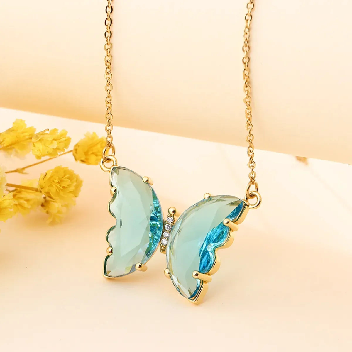 Collier von Petite Schmetterling bunt