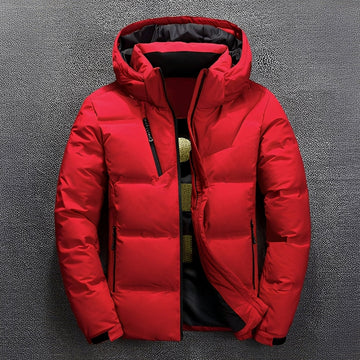 Fredo - Komfortable und warme Winterdaunenjacke für Männer