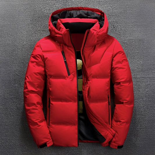 Fredo - Komfortable und warme Winterdaunenjacke für Männer