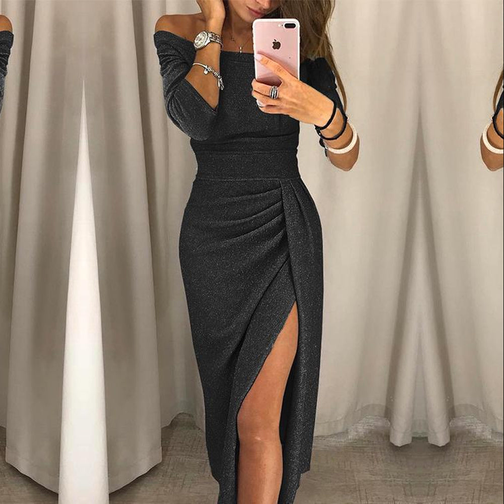 Alessandra – Stilvolles Kleid im trägerlosen Design für Damen