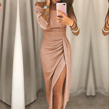 Alessandra – Stilvolles Kleid im trägerlosen Design für Damen