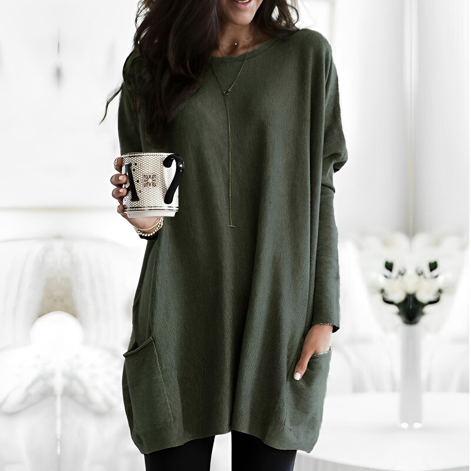 Marcella - Warmes Langarmshirt