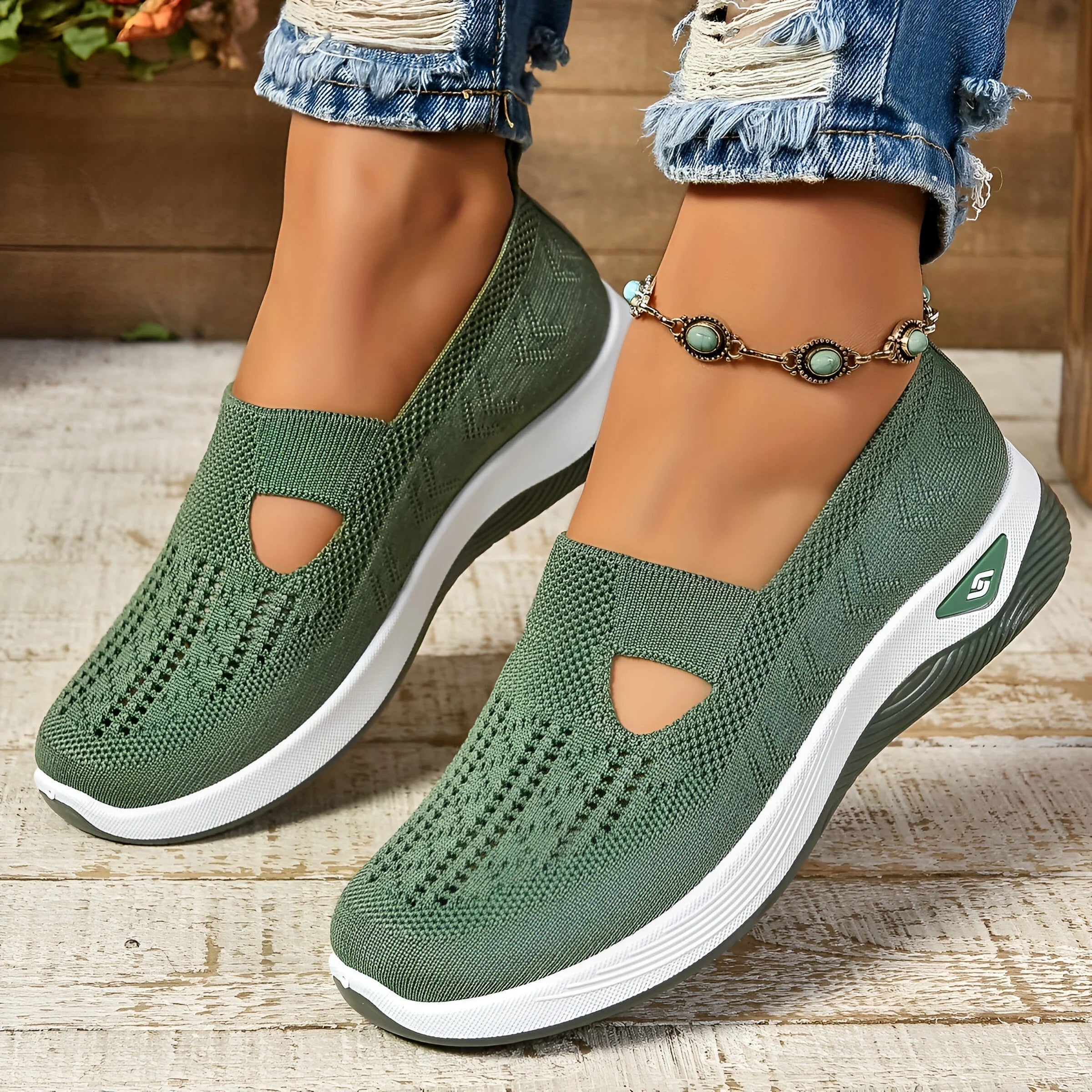 Nora – Damen Flache Schuhe für Alltag und Freizeit
