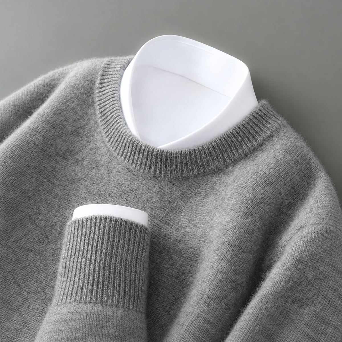 Wayne - Retro dicker Pullover für Herren