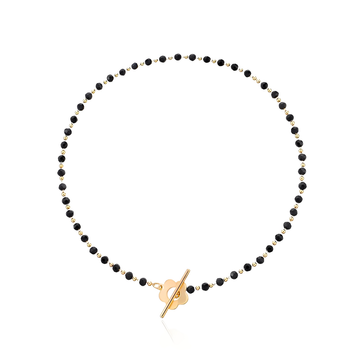 Naya - Choker-Halskette mit Blumenverschluss