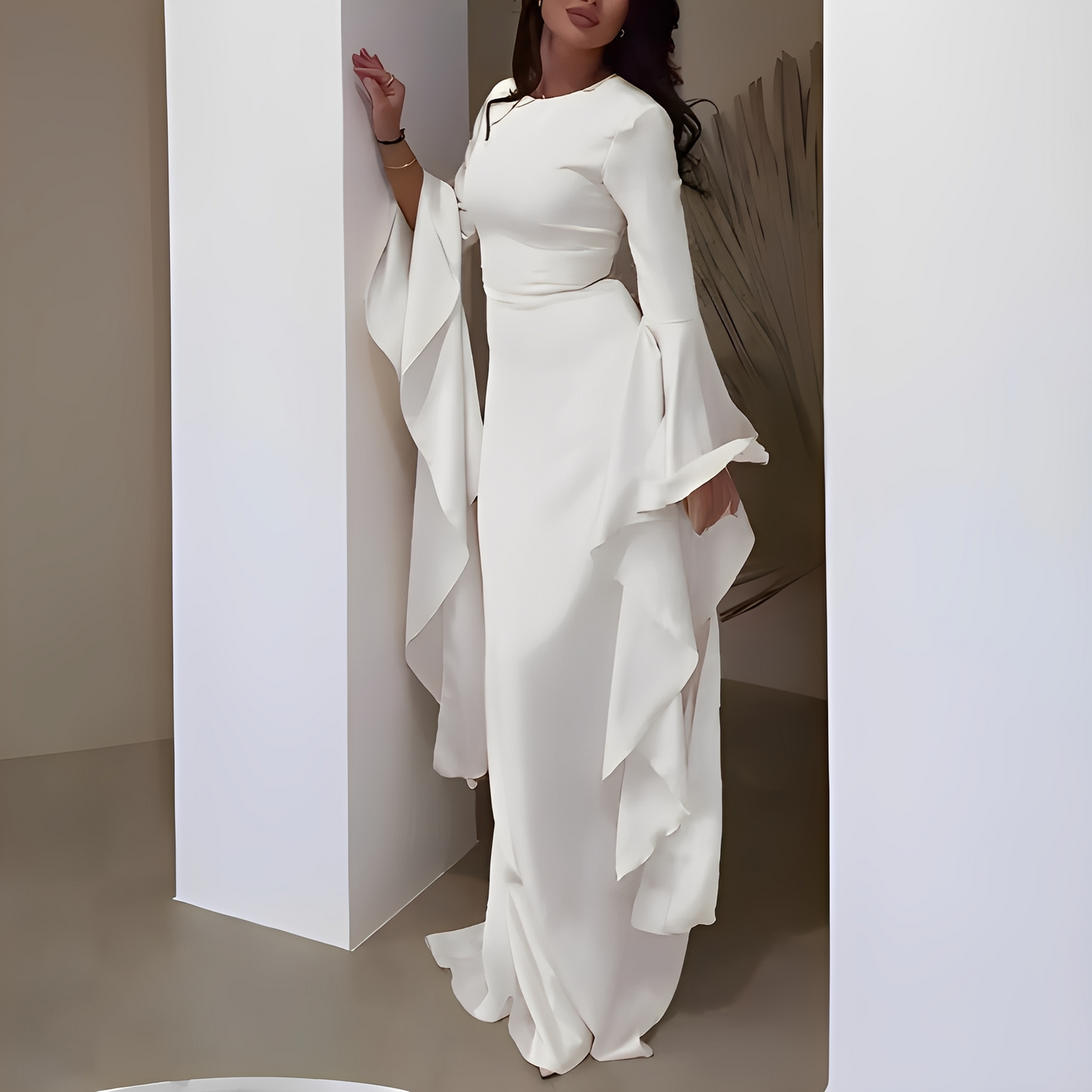Cosete - Stilvolles Kleid mit langen Ärmeln für Frauen