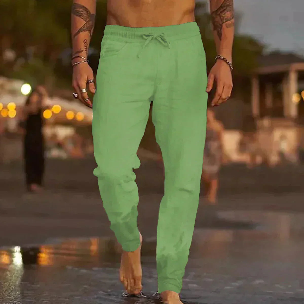 Maiko - Herrenhose mit lockerem Schnitt - Vielseitige Hose für Alltag und Freizeit