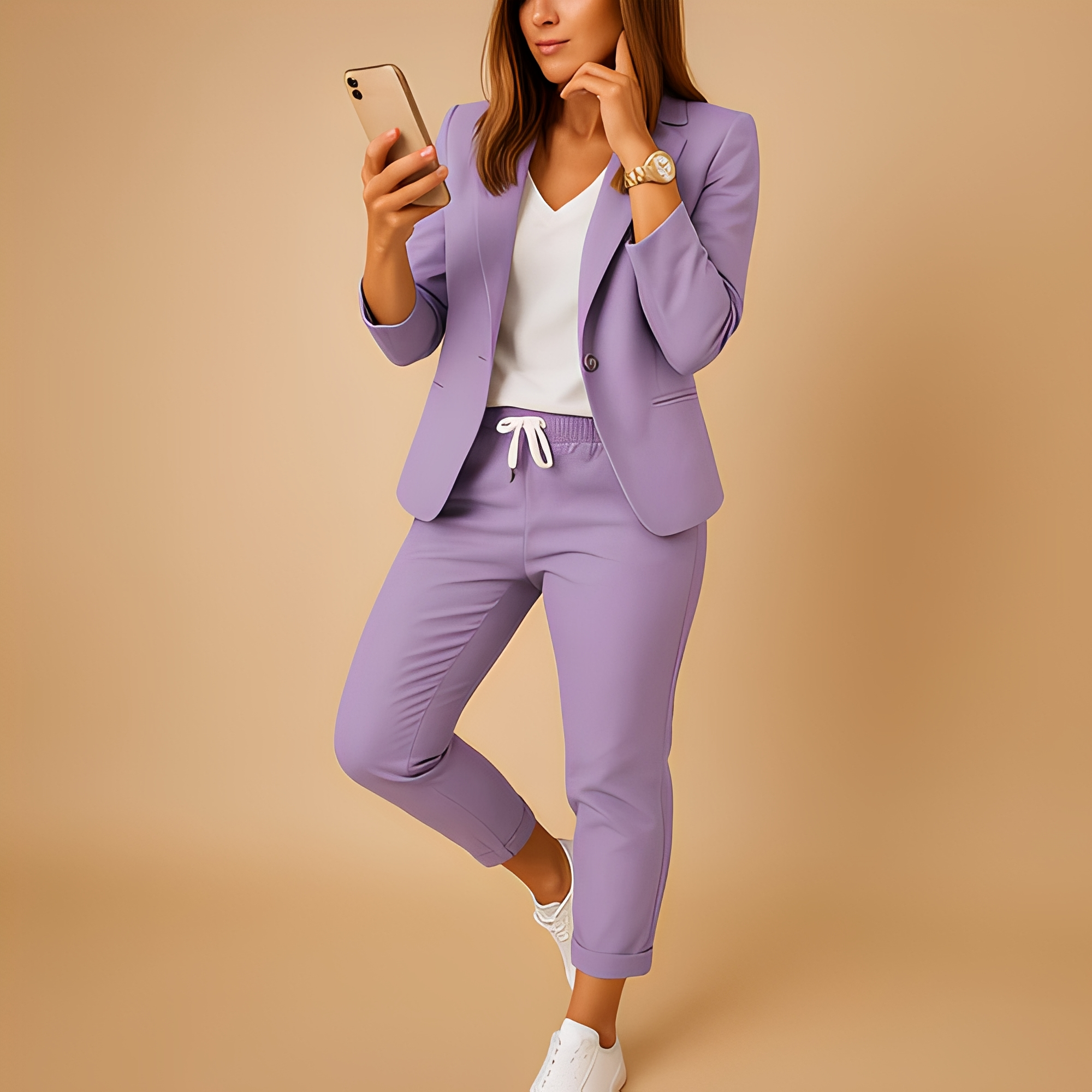 Aletha - Eleganter Damenblazer mit Hose