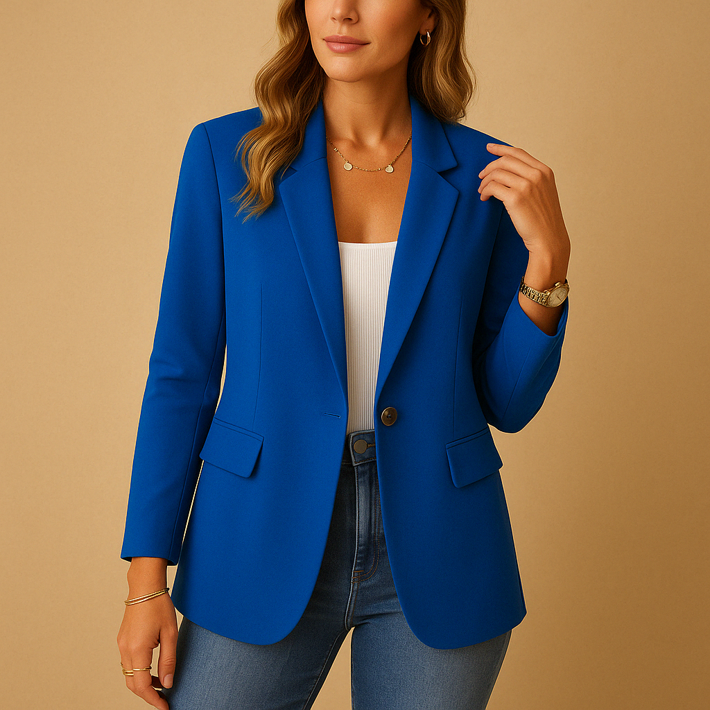 Elise – Stilvolle und Bequeme Taillierte Jacke