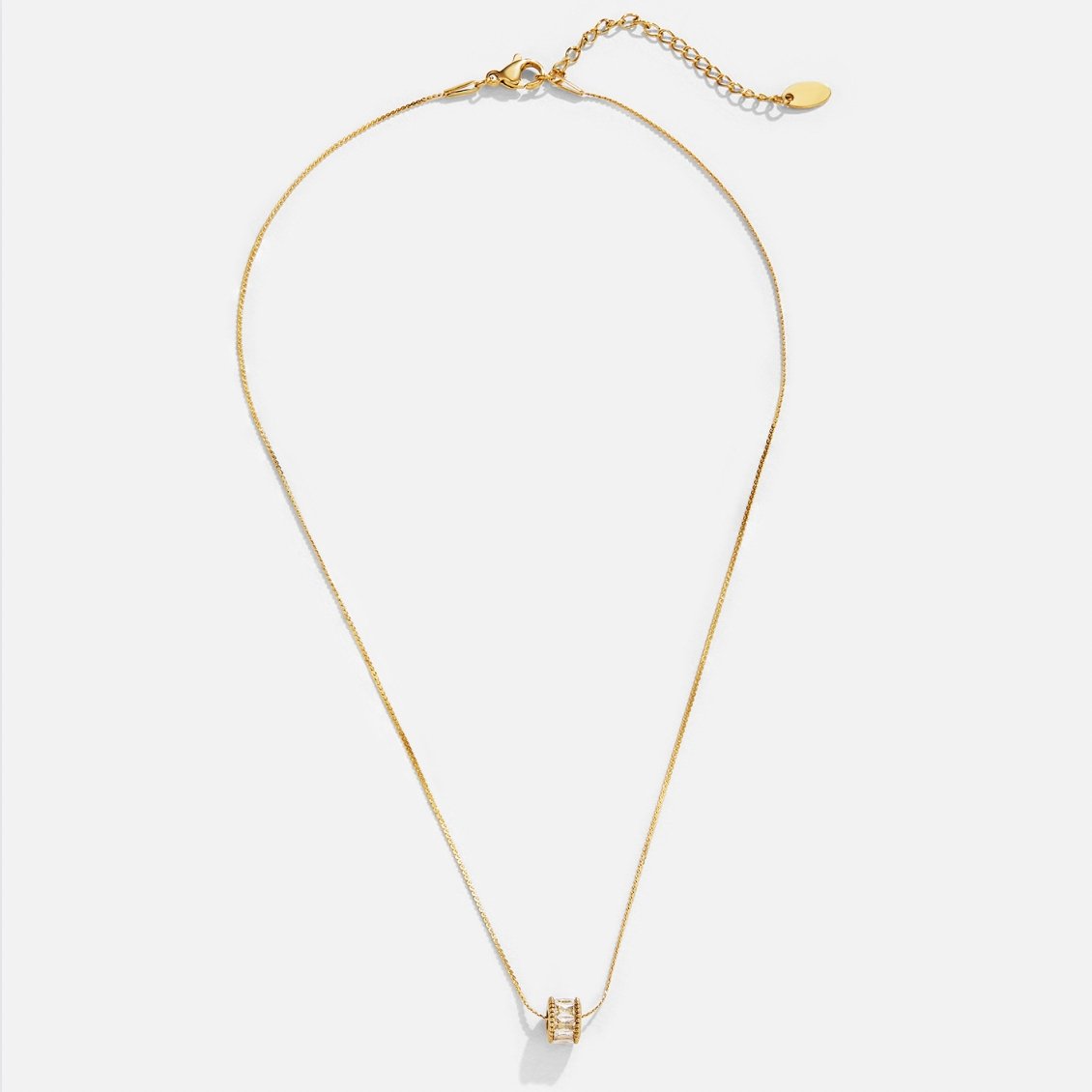 Gigi – Halskette aus Kristall in 18K Gold
