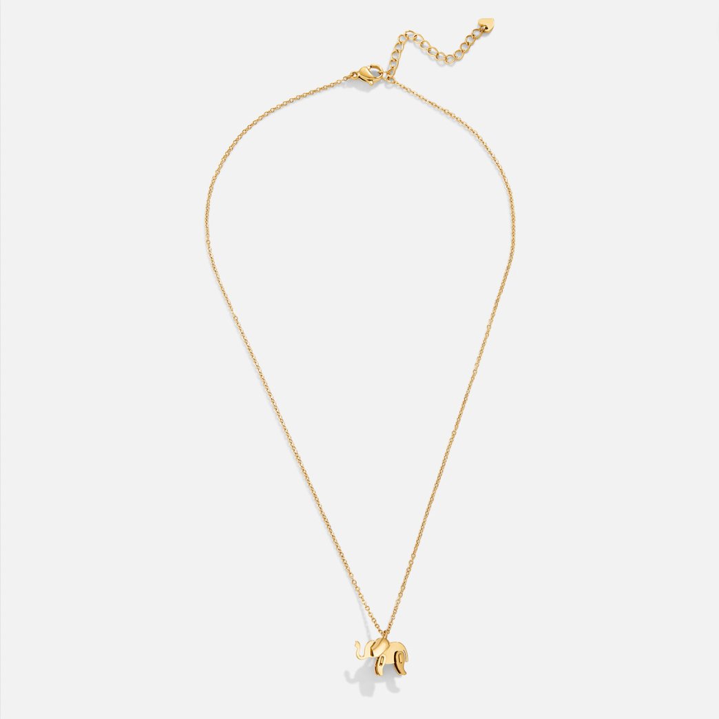 Dione - Elefantenhalskette in Gold