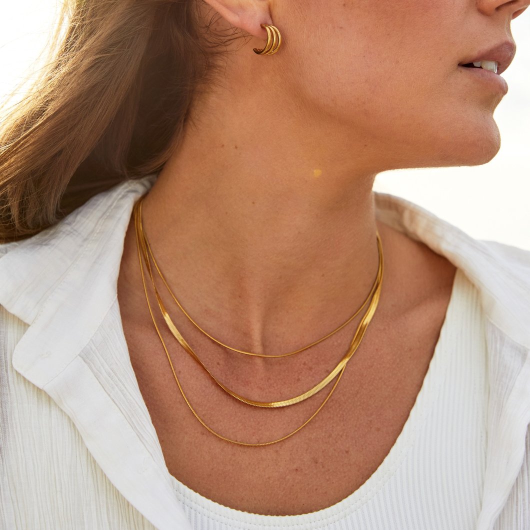 Agot – Mehrschichtige goldene Kette