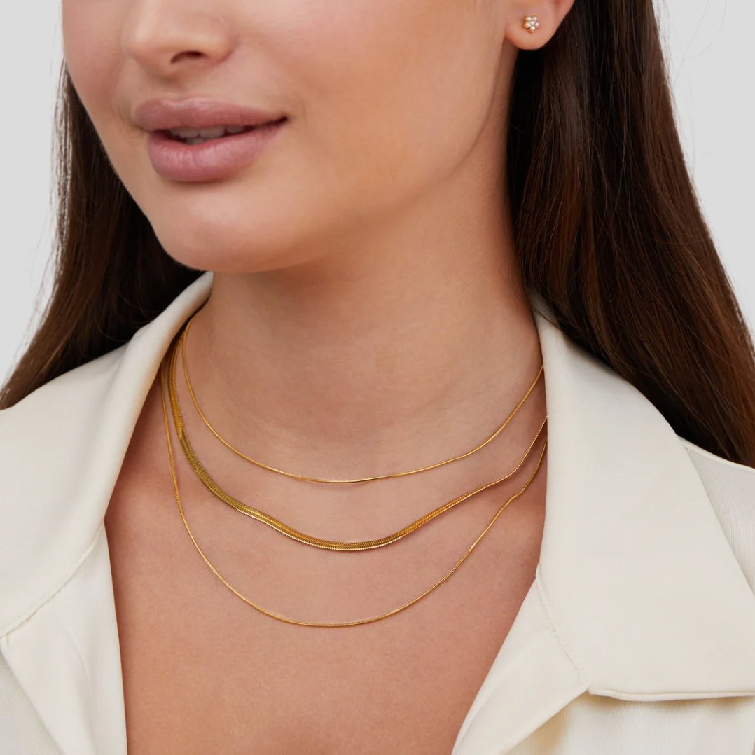 Agot – Mehrschichtige goldene Kette
