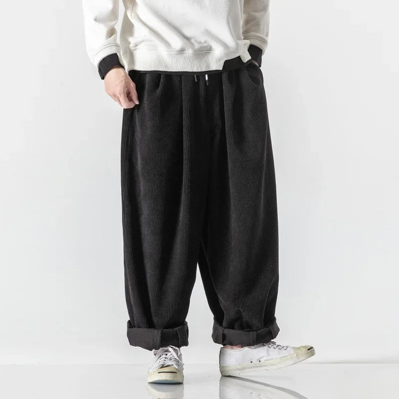 Herrensweatpants Relaxed Fit mit Kordelzug und Seitentaschen