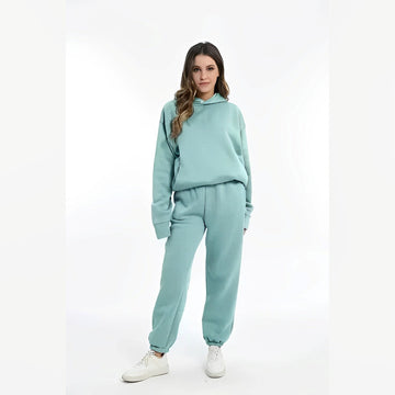 Nora – Damen-Set mit Kapuzenpullover und Jogginghose