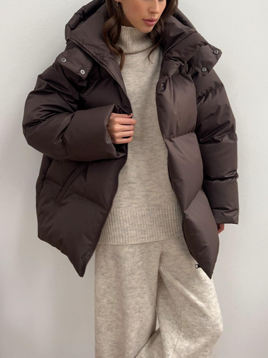 Natalia – Daunenjacke mit Kapuze
