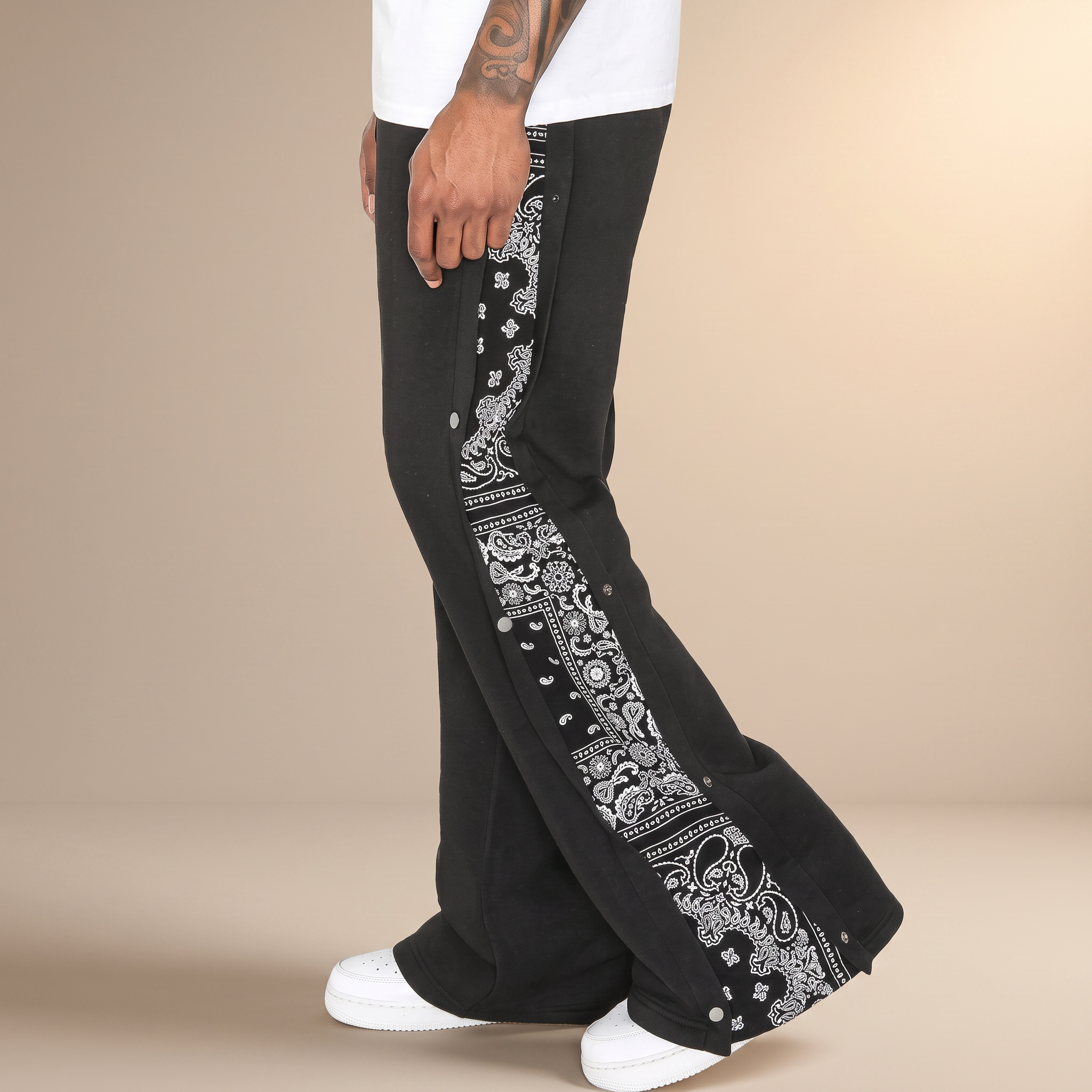 Reuben - Zeitgemäße Freizeitpants mit geteilter Optik