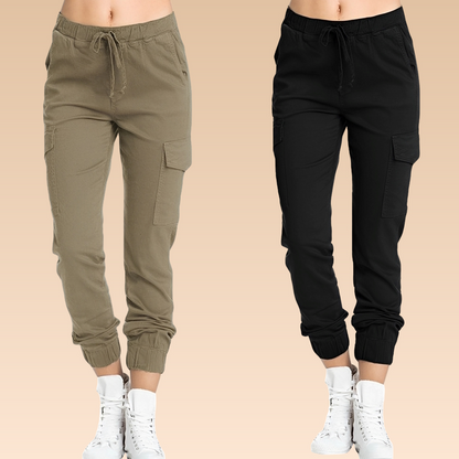 Zendi – Stilvolle und figurbetonte Cargo-Hose