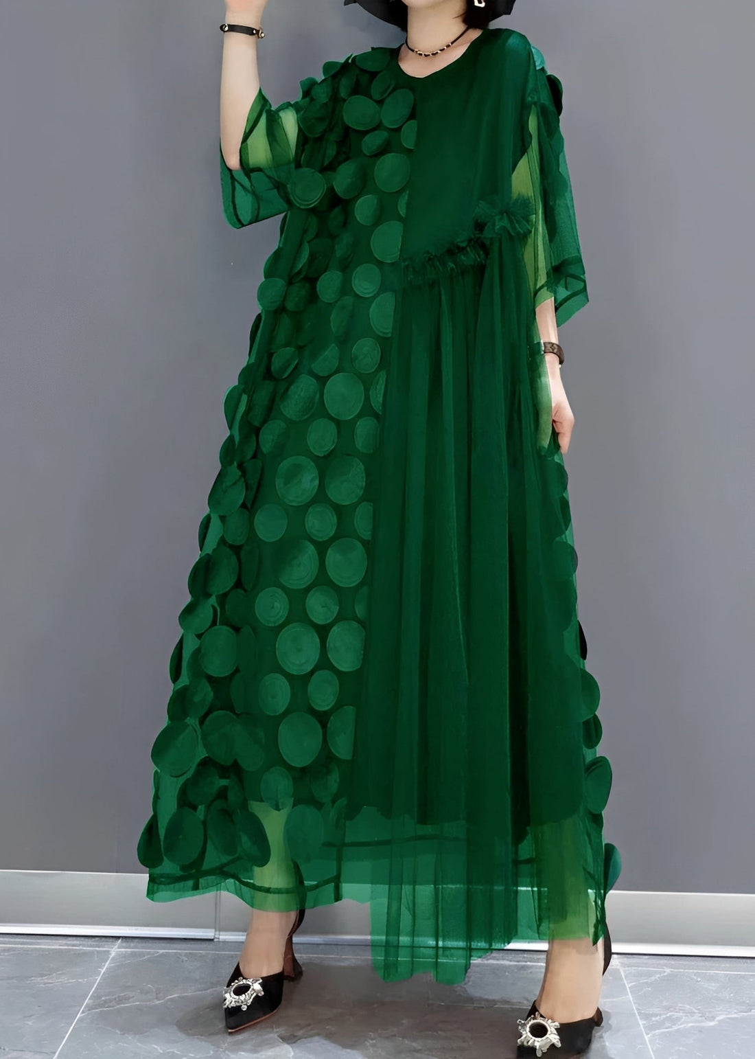 Hanna - Elegantes asymmetrisches Kleid für Frauen