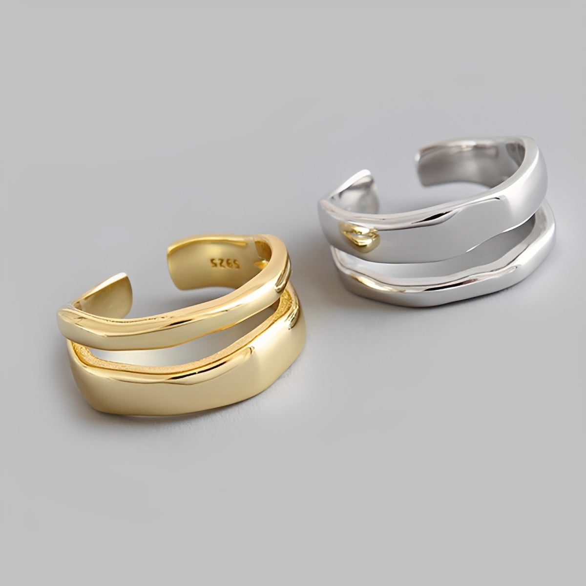 Ashley – Elegantes Doppelring