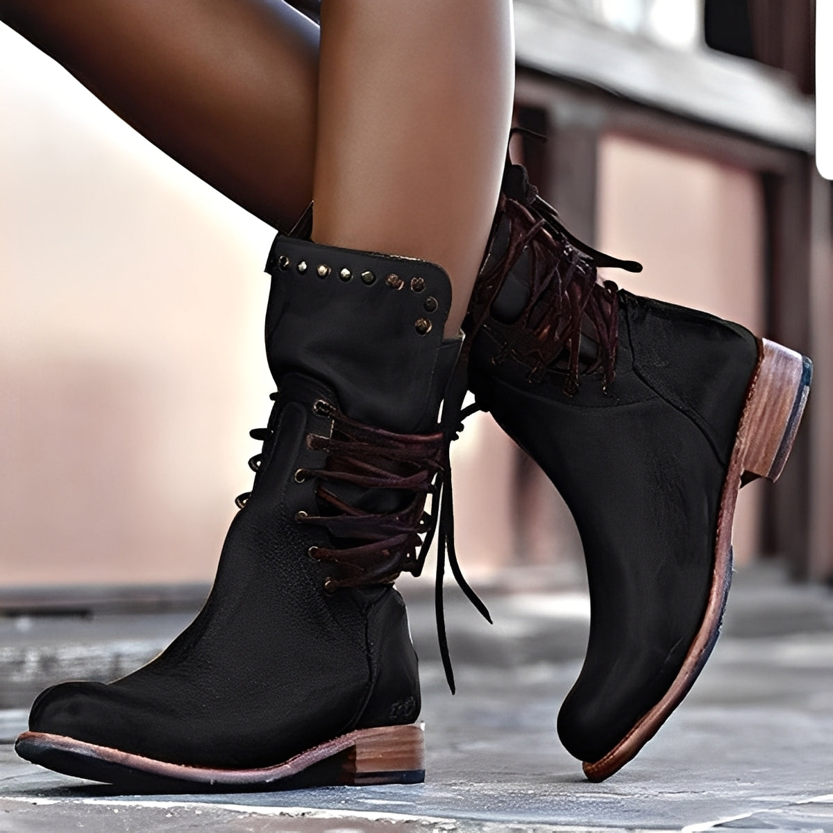 Lenora - Damenstiefel mit elegantem kleinen Absatz