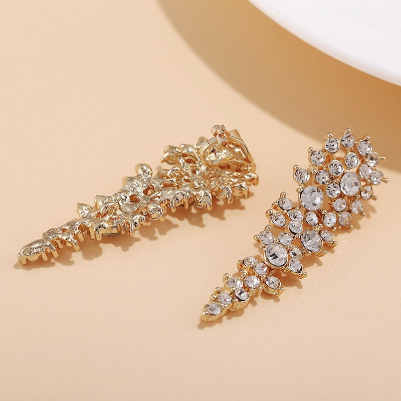 Eloise – Ohrringe mit Rhinestone ohne Durchstich