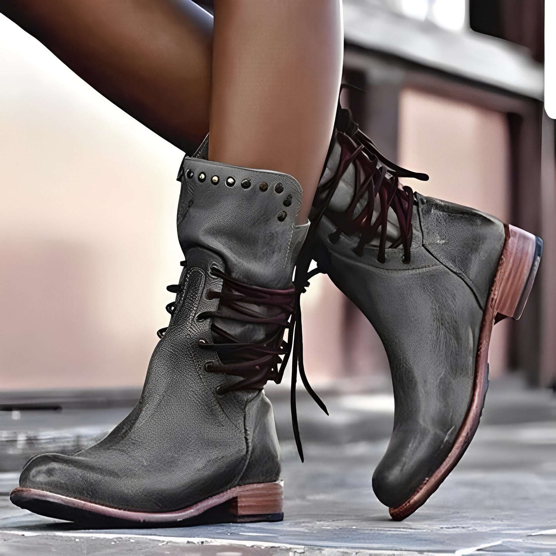 Lenora - Damenstiefel mit elegantem kleinen Absatz