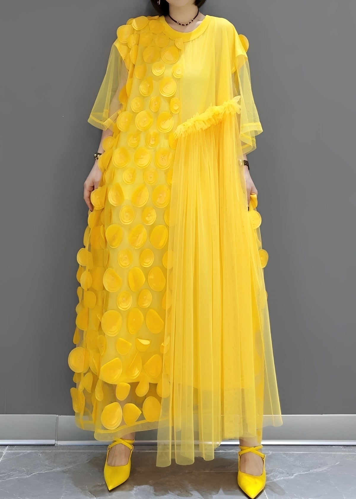 Hanna - Elegantes asymmetrisches Kleid für Frauen