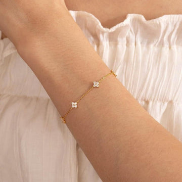 Soline – Kette aus klarem Kristall