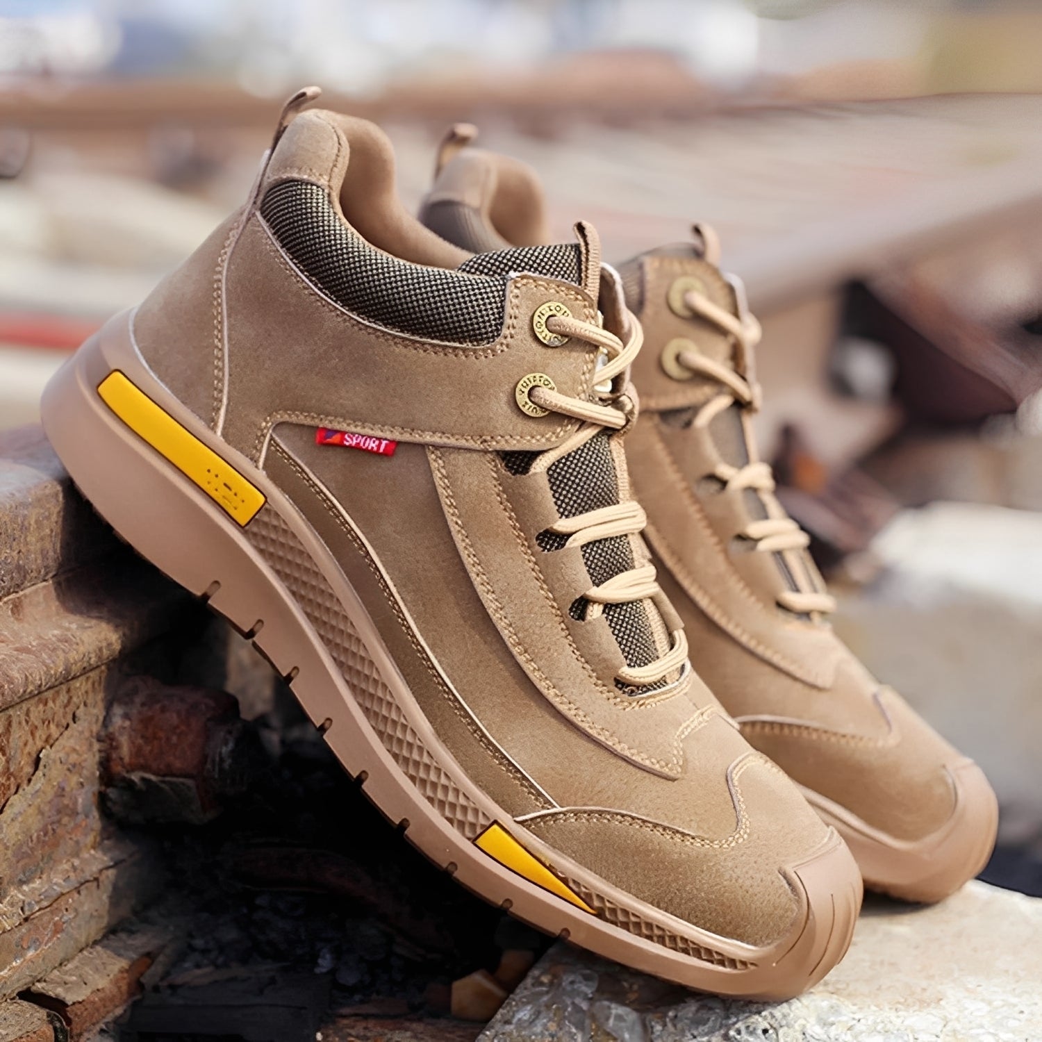 Patrick - Wasserdichte Herren-Outdoor-Schuhe mit Stahlkappe