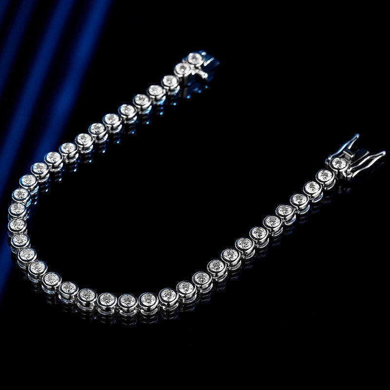Elise – Armband aus Silber und Diamanten
