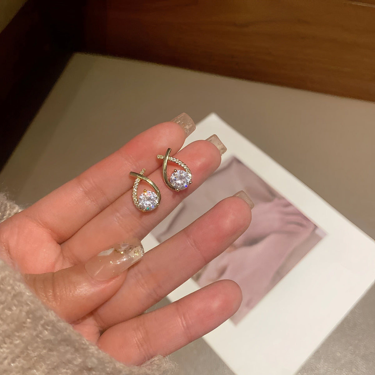 Arielle – Ohrringe aus 18 Karat Gold