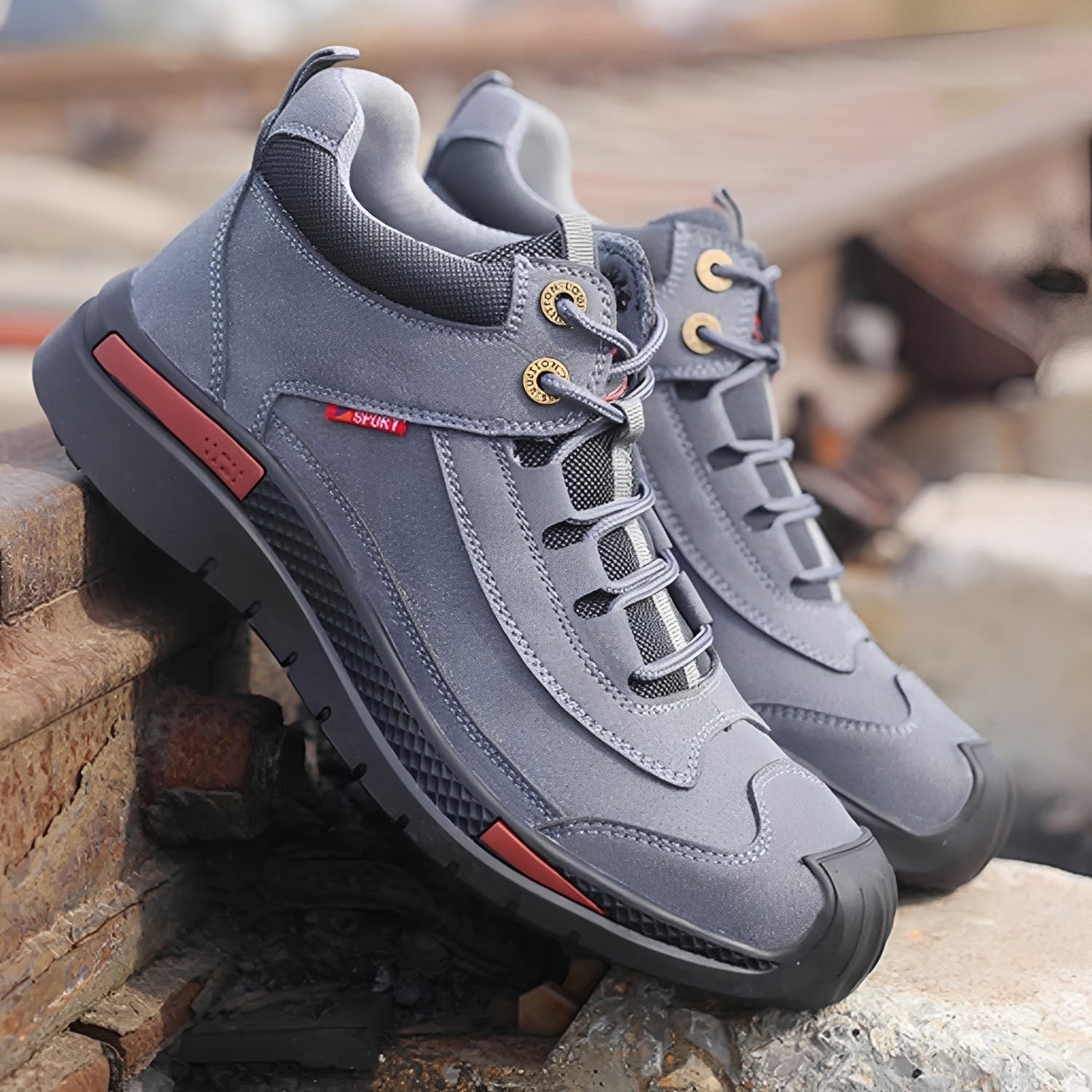 Patrick - Wasserdichte Herren-Outdoor-Schuhe mit Stahlkappe