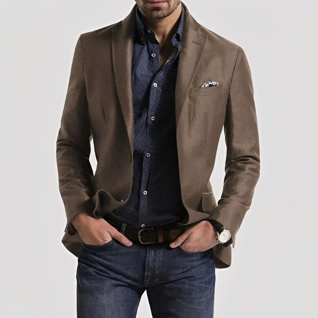 George - Stilvoll geschnittener Herrenblazer mit Zweiknopfdetail