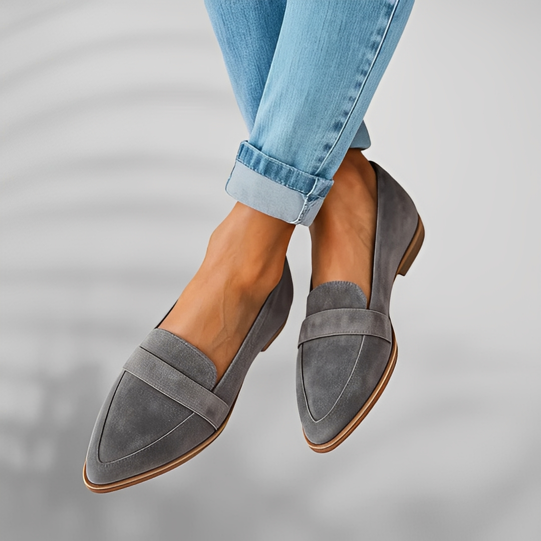 Thea - Damenschuhe mit spitzer Zehenpartie für den Alltag