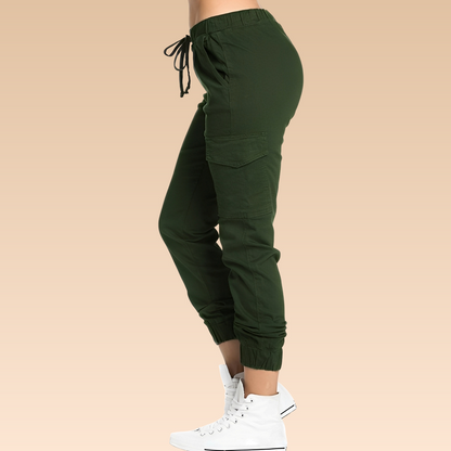Zendi – Stilvolle und figurbetonte Cargo-Hose