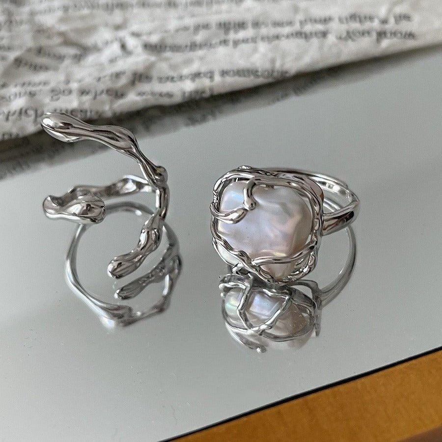 Marian – Anillo de oro mit Perle