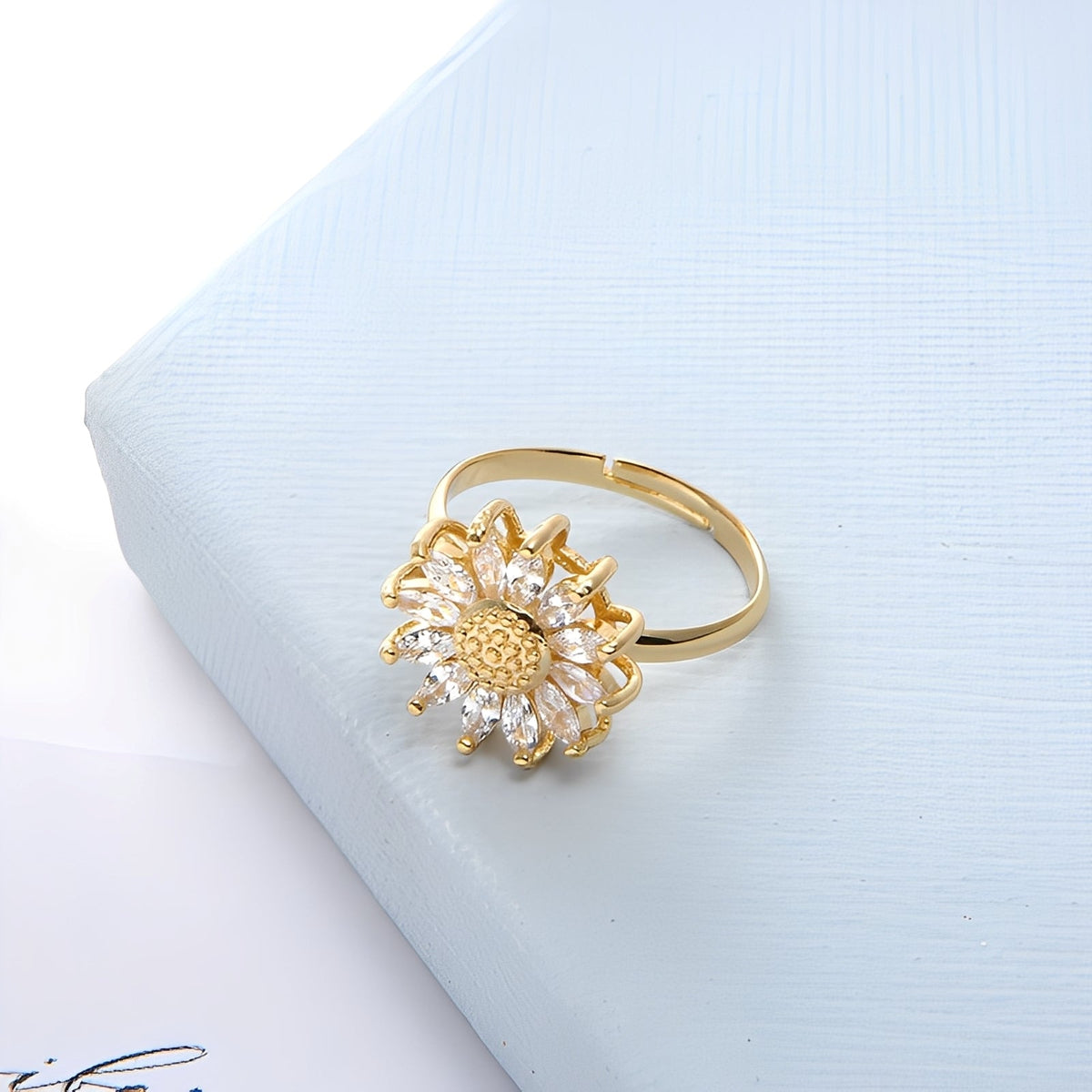 Elina – Goldenes Set aus 18 K auf Kupfer
