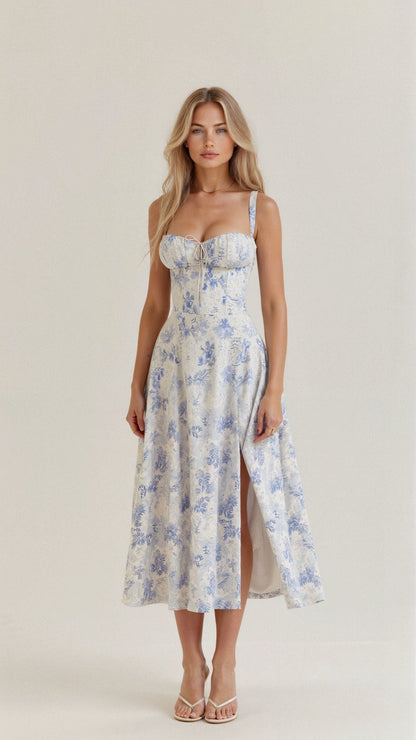Liana – Korsett-Midikleid